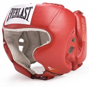BG-1475 LARGE AZ COMPETITION BOXING HEADGEAR HEADGUARD WITH REMOVABLE GRILL SIZE 