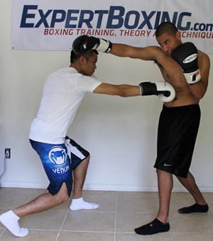 right hand counter 5 right hand trade to the body