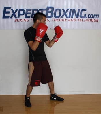 jab from boxing stance