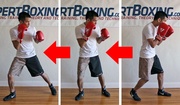 boxing footwork tips - back pivot