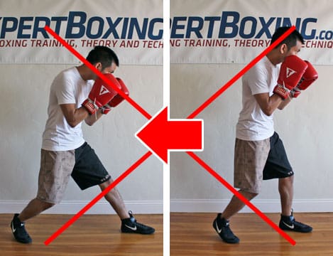 boxing footwork tips - back step