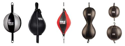 Punching bag on sale double end