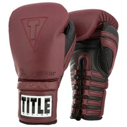 Brown Superare OG Hook and Loop Training Boxing Gloves 