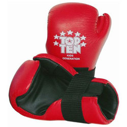 sparring gloves and pads