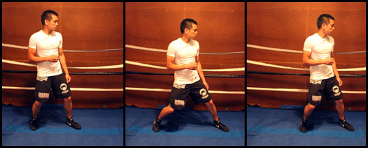 good mobility in high boxing stance