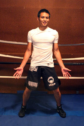 boxing stance width