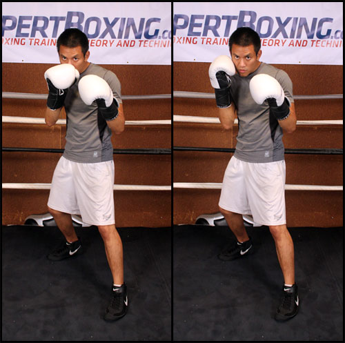 Correct boxing stance right deals handed